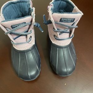 Girls Sperry Duck boots